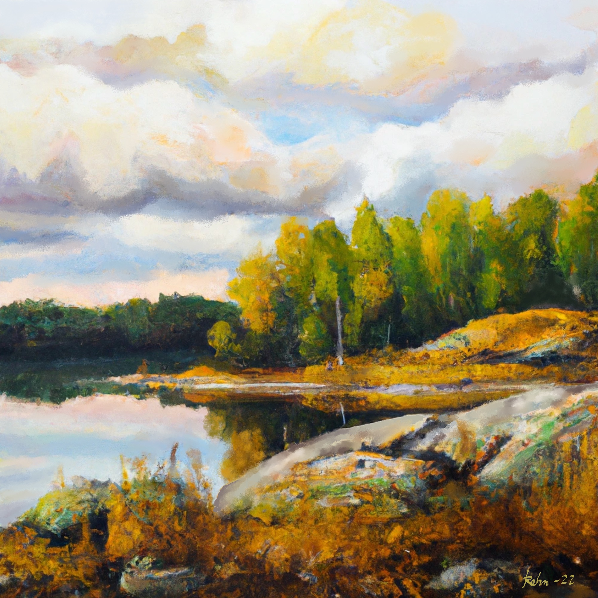 Syksyinen ranta